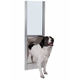 Petsafe Freedom Patio Panel Pet Door (Option: Medium/Bronze)