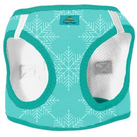 American River Choke Free Dog Harness Holiday Collection (Color: Snowflake, size: 2X-Large)