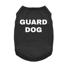 Guard Dog Shirt (Color: Black, size: large)